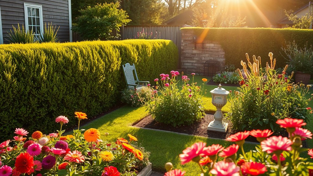 Creëer een schaduwrijke en onderhoudsvriendelijke tuin