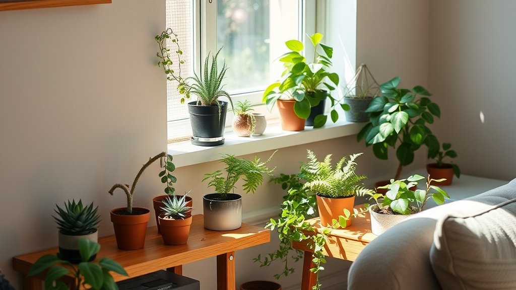 Laaggroeiende kamerplanten voor een groene touch in kleine ruimtes